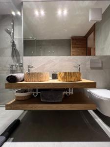 Ένα μπάνιο στο Luxury chalet apartment 4 Valleys +90 φωτογραφίες