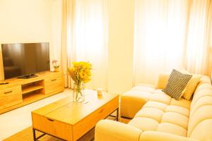 TV a/nebo společenská místnost v ubytování Apartamento Naranja