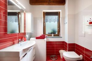 Koupelna v ubytování La casa di Alice + 25 fotografií