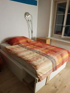Postel nebo postele na pokoji v ubytování Men's Dormitory - Männerschlafsaal