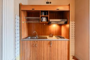 Kuchyň nebo kuchyňský kout v ubytování Romantic Suite Near Pisa Lucca