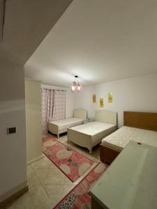Postel nebo postele na pokoji v ubytování Marassi villa , verona 1