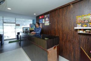 TV a/nebo společenská místnost v ubytování Hotel Golden Rooms