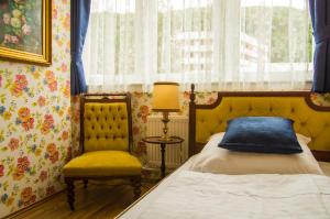 Voodi või voodid majutusasutuse Hotel Victoria toas
