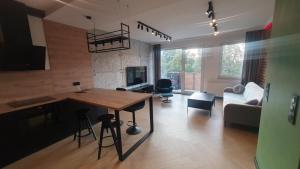 Posezení v ubytování Apartament LOFT
