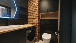 Koupelna v ubytování Apartament LOFT