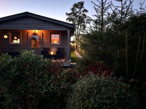 Zahrada ubytování Chalet in het groen met airco