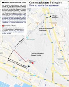 mapa systemu metra w Chicago w obiekcie Il Sogno di Selly w mieście Salerno