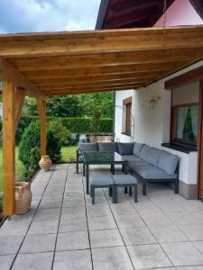Balkón nebo terasa v ubytování Alpendiamant