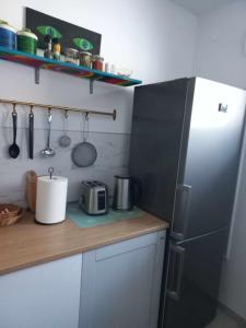 Una cocina o cocineta en Apartma Vita