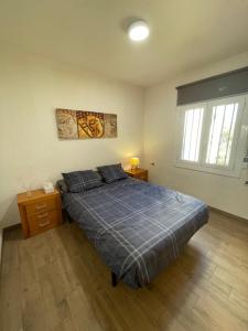 Postel nebo postele na pokoji v ubytování appartement situé a 100 m de la plage