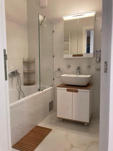 Koupelna v ubytování Apartman 10 Lux