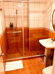Koupelna v ubytování Grace Homestay
