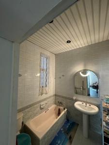 Koupelna v ubytování Pieta suites