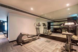 The fitness centre and/or fitness facilities at Svelte Delhi, a member of Radisson Individuals