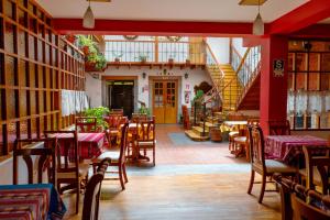 Istumisnurk majutusasutuses Hotel La Posada de Atahualpa