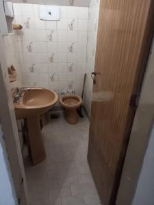 Koupelna v ubytování Hotel Florentino