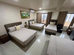 Χώρος καθιστικού στο Darling Hotel Ciudad del Este