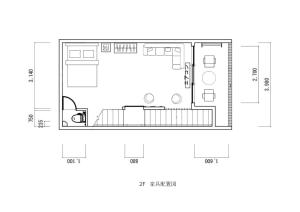 Půdorys ubytování 莹屋 Ying House 日本整棟公寓