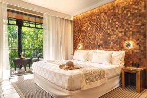 Letto o letti in una camera di Palm Hotel & Spa