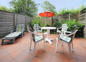 Ein Garten an der Unterkunft Ferienwohnungen Haus Taddigshus