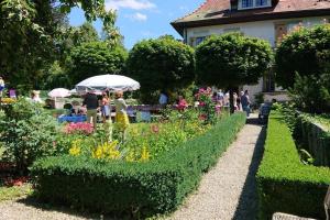 Zahrada ubytování Villa unique, piscine et grand parc, Vorbourg 15