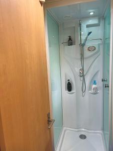 Koupelna v ubytování Echo GuestHouse