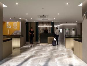 Vstupní hala nebo recepce v ubytování T2 The Portal Sukhumvit