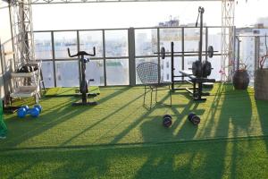 Fitness centrum a/nebo fitness zařízení v ubytování Jolia Hotel Danang Beach