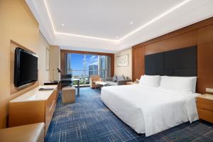 TV a/nebo společenská místnost v ubytování Four Points by Sheraton Suzhou