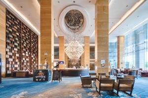 Posezení v ubytování Four Points by Sheraton Suzhou