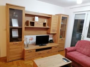 TV o dispositivi per l'intrattenimento presso Apartman Ana