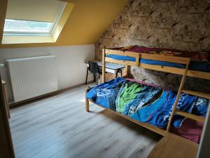 Postel nebo postele na pokoji v ubytování Vakantiewoning De Zilverberk