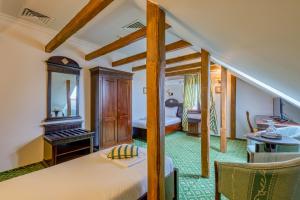 Letto o letti in una camera di Hotel Classico Timisoara