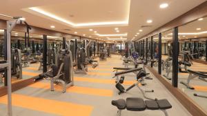 The fitness centre and/or fitness facilities at Cam Thermal Resort Hotel & Spa