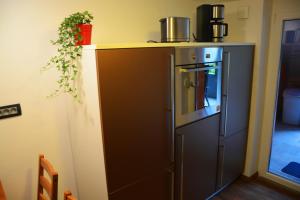 Kuchyň nebo kuchyňský kout v ubytování Apartment Arpa
