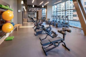 Fitness centrum a/nebo fitness zařízení v ubytování Hyatt Regency Seattle