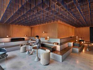Pullman Singapore Orchard的休息区