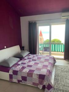 Postel nebo postele na pokoji v ubytování Panorama sea view Apartment A