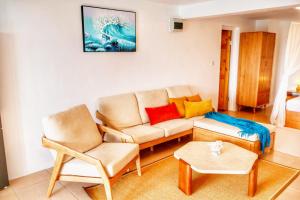 Posezení v ubytování Blue Whale Villa - Deluxe