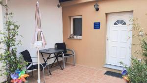 Innanhússgarður eða útisvæði á Apartment Olive Istra