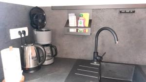 Eldhús eða eldhúskrókur á Apartment Olive Istra