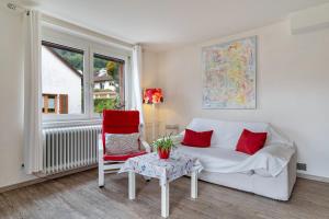 Posezení v ubytování Haus Rebberg