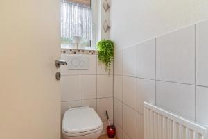 Koupelna v ubytování Haus Rebberg