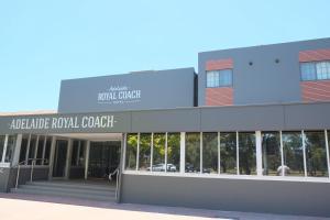Majoituspaikan Adelaide Royal Coach pohjapiirros