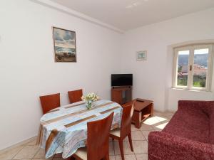 TV a/nebo společenská místnost v ubytování Apartment Lepur Slano - Two-Bedroom Apartment with Terrace