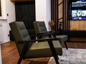 Et tv og/eller underholdning på Urban Luxury Apartment Zagreb