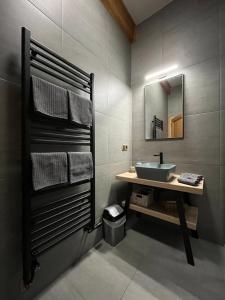 Vannituba majutusasutuses Apartmány La Šiška