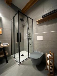 Vannituba majutusasutuses Apartmány La Šiška