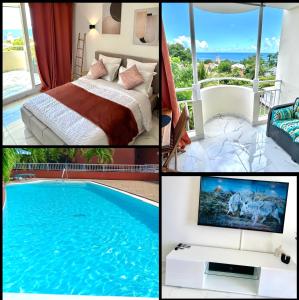Foto de la galeria de Studio sunshine vue mer et piscine a Tartane